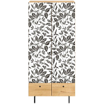 Шкаф с принтом Leaf bouquet варинант исполнения - 2 | Loft Concept в Кирове