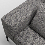 Мебельная ткань Шенилл серый цвет 142 см T4-46 варинант исполнения - 9 | Loft Concept в Кирове