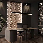 Гипсовая 3D панель с принтографией PM-108 варинант исполнения - 6 | Loft Concept в Кирове