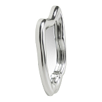 Зеркало в серебряной раме Liquid Iron варинант исполнения - 2 | Loft Concept в Кирове