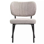 Стул мягкий с серо-бежевой буклированной обивкой Inspiration from Provence варинант исполнения - 1 | Loft Concept в Кирове