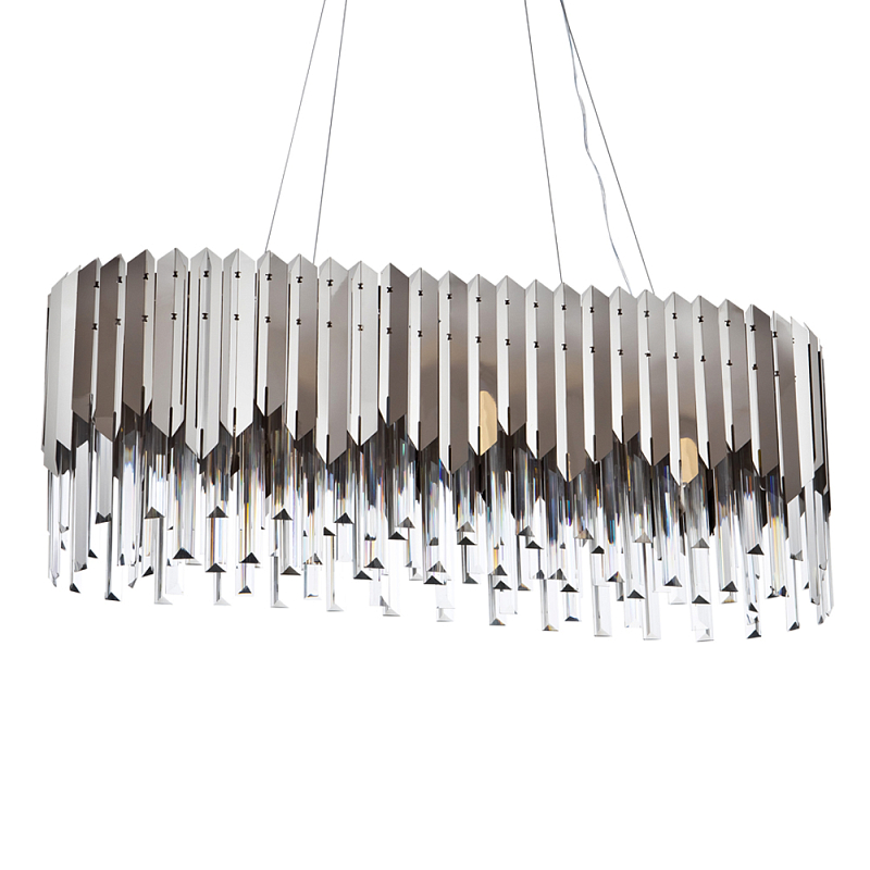 Большая многоярусная люстра Iroh Future Хром Хром в Кирове | Loft Concept 