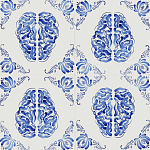 Плитка с узором Мозг варинант исполнения - 1 | Loft Concept в Кирове