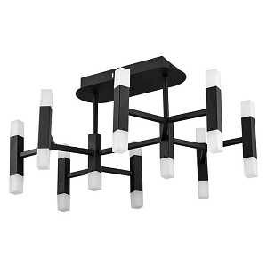Потолочный светильник Rigor & Conciseness Lighting Angular Plafond Black d66
