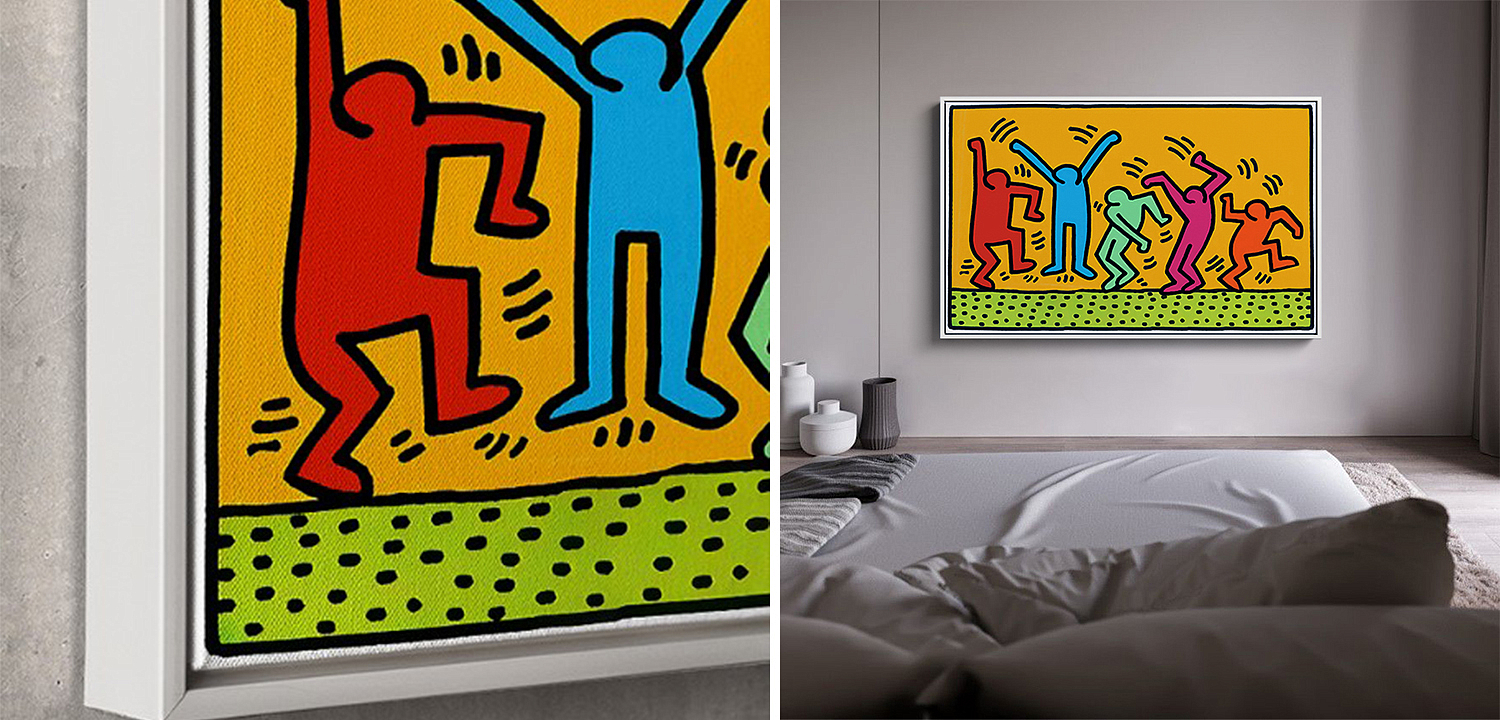 Постер Keith Haring 5 Постер Keith Haring 5 - Loft-Concept в Кирове