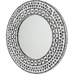 Настенное зеркало Black and white mosaic варинант исполнения - 3 | Loft Concept в Кирове