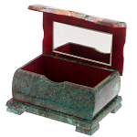 Шкатулка с мозаикой из натуральных камней Stone Casket варинант исполнения - 2 | Loft Concept в Кирове