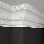 Гладкий карниз KT-17 варинант исполнения - 1 | Loft Concept в Кирове