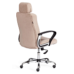 Кресло компьютерное City Chair хром флок варинант исполнения - 3 | Loft Concept в Кирове