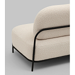 Диван Стоун ткань букле молочный варинант исполнения - 4 | Loft Concept в Кирове