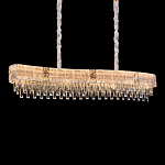 Люстра волнистой формы с каскадом из прозрачного хрусталя Constant Sparks варинант исполнения - 4 | Loft Concept в Кирове