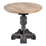 Столик кофейный с резным античным узором Antique Engraving варинант исполнения - 1 | Loft Concept в Кирове