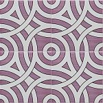 Дизайнерская плитка с узором Петли варинант исполнения - 3 | Loft Concept в Кирове