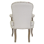 Кресло с изображением сакуры Aubrey Classical Armchair beige flax варинант исполнения - 2 | Loft Concept в Кирове