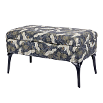 Банкетка с принтом из журавлей Crane варинант исполнения - 2 | Loft Concept в Кирове