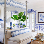 Обои ручная роспись Porto by Alessandra Branca Original colourway on dyed paper варинант исполнения - 1 | Loft Concept в Кирове