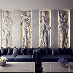 Барельеф FOUNTAIN OF INNOCENTS варинант исполнения - 1 | Loft Concept в Кирове