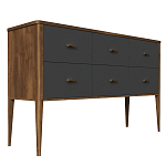 Консоль 6 ящиков из массива бука Tasteful Furniture варинант исполнения - 2 | Loft Concept в Кирове