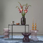 Кофейный столик стеклянный Elegant Lilac Glass Model варинант исполнения - 1 | Loft Concept в Кирове