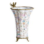 Ваза с бронзовой стрекозой Paradise Dragonfly варинант исполнения - 2 | Loft Concept в Кирове