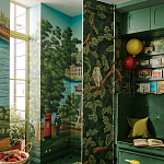 Обои ручная роспись Little London Jubilee Colourway варинант исполнения - 4 | Loft Concept в Кирове