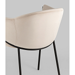 Стул Brace велюр молочный варинант исполнения - 3 | Loft Concept в Кирове