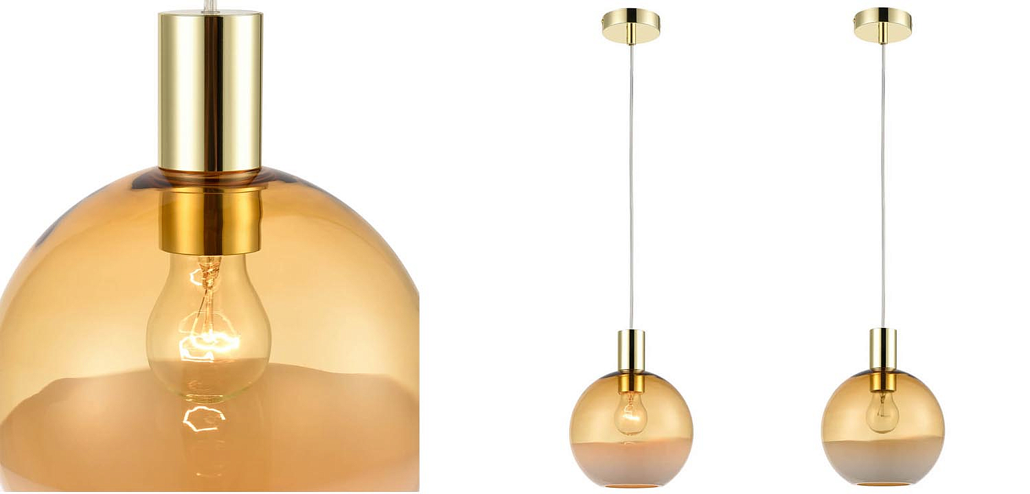Подвесной светильник Rachel amber Подвесной светильник Rachel amber - Loft-Concept в Кирове