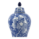 Ваза с крышкой в китайском стиле Гранатовое дерево Blooming Pomegranate варинант исполнения - 6 | Loft Concept в Кирове