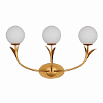 Бра с золотым каркасом в виде стебля с листьями Inspired by Nature варинант исполнения - 3 | Loft Concept в Кирове