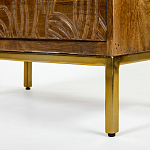 Прикроватная тумба с фактурным фасадом Termite варинант исполнения - 6 | Loft Concept в Кирове