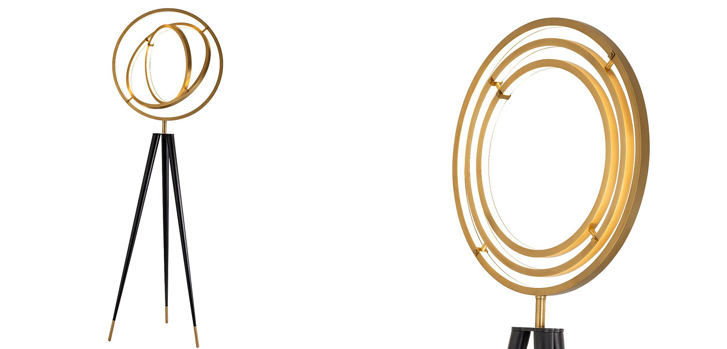 Торшер Eichholtz Floor Lamp Cassini Торшер Eichholtz Floor Lamp Cassini - Loft-Concept в Кирове