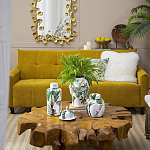 Ваза фарфоровая с ручной росписью Leopard Collection  варинант исполнения - 8 | Loft Concept в Кирове