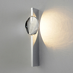 Бра с круглым зеркальным диском на прямоугольном соновании Reflection Circle Glow варинант исполнения - 5 | Loft Concept в Кирове