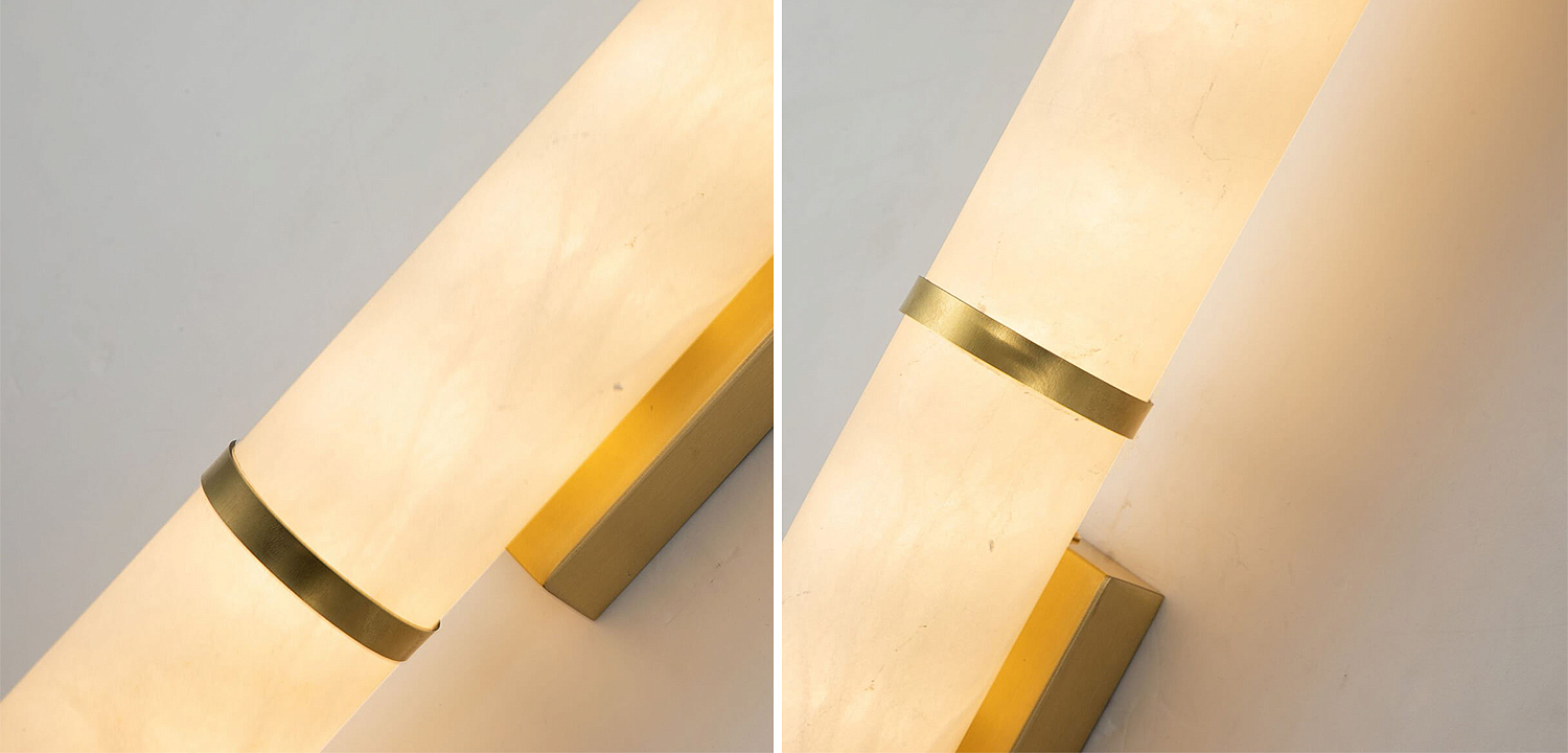Бра Melba White Marble Wall Lamp Бра Melba White Marble Wall Lamp - Loft-Concept в Кирове