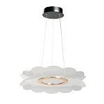 Люстра с прозрачным волнистым плафоном в форме цветка Ethereal Bloom варинант исполнения - 2 | Loft Concept в Кирове