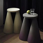 Дизайнерский журнальный стол на 2-х конусообразных ножках Epykopy варинант исполнения - 4 | Loft Concept в Кирове