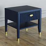 Прикроватная тумбочка с ящиком Elsa Dreams Blue варинант исполнения - 1 | Loft Concept в Кирове