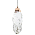 Подвесной светильник Soar Hanging Lamp Gold Transparent Прозрачный варинант исполнения - 1 | Loft Concept в Кирове