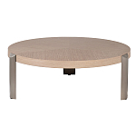 Столик журнальный круглый со светлым шпоном Light Veneer Table варинант исполнения - 5 | Loft Concept в Кирове