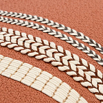 Подушка декоративная с вышивкой и кисточками Ethnic mix варинант исполнения - 2 | Loft Concept в Кирове