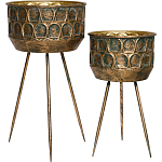 Железное кашпо Boston варинант исполнения - 1 | Loft Concept в Кирове