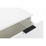 Комод белый с 3-мя ящиками Strict Lines  варинант исполнения - 5 | Loft Concept в Кирове