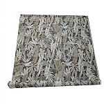 Мебельная ткань Шенилл коричневый принт 280 см T2-146 варинант исполнения - 3 | Loft Concept в Кирове