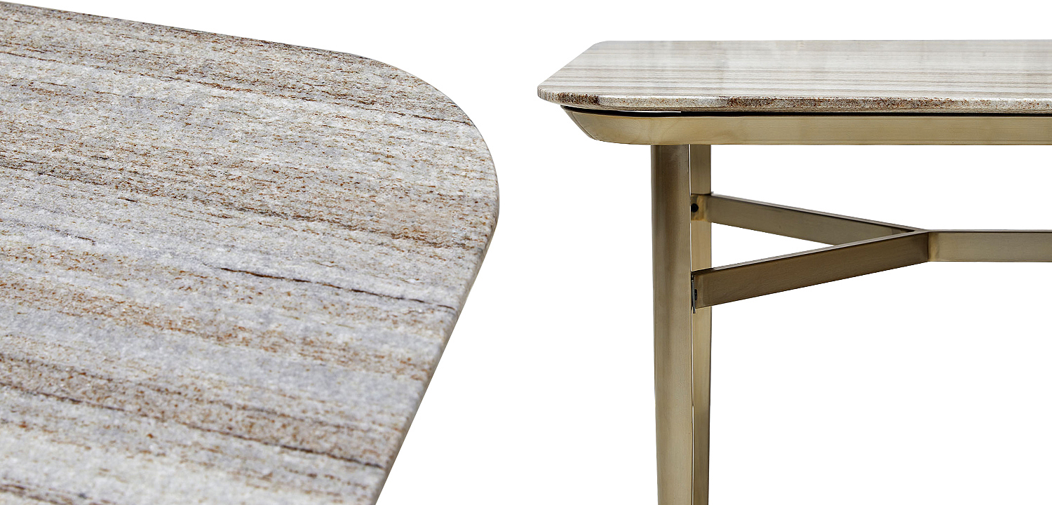 Стол Cisneros Marble Dinner Table с мраморной столешницей Стол Cisneros Marble Dinner Table с мраморной столешницей - Loft-Concept в Кирове