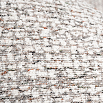 Кресло вращающееся круглой формы из серого шенилла Favorite Vacation Place варинант исполнения - 3 | Loft Concept в Кирове