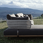 Дизайнерский модульный уличный диван SWAY Modular Sofa варинант исполнения - 9 | Loft Concept в Кирове