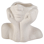 Ваза керамическая Face forever Shine варинант исполнения - 1 | Loft Concept в Кирове