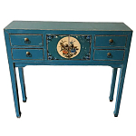 Консоль в китайском стиле с 4-мя ящиками Chinese Elm Console Table варинант исполнения - 1 | Loft Concept в Кирове