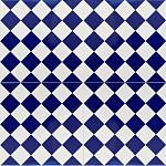 Дизайнерская плитка с узором Шахматка варинант исполнения - 1 | Loft Concept в Кирове