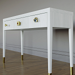 Дизайнерский Письменный стол Elsa Dreams White с тремя ящиками варинант исполнения - 2 | Loft Concept в Кирове